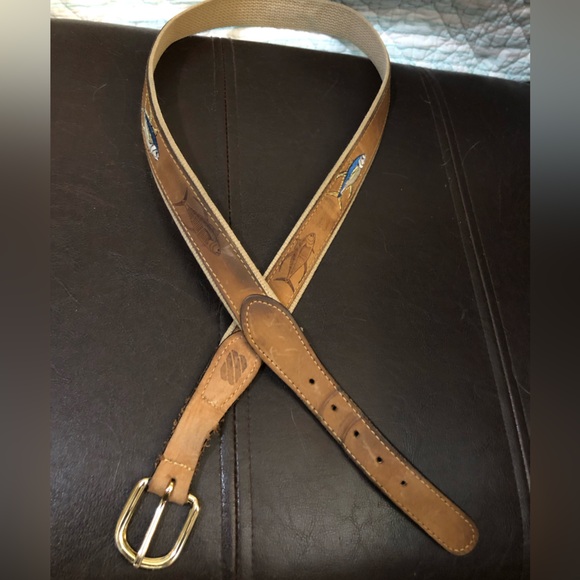 Men’s Fish Belt measurement is 45”inches laid flat n measured - Picture 4 of 13